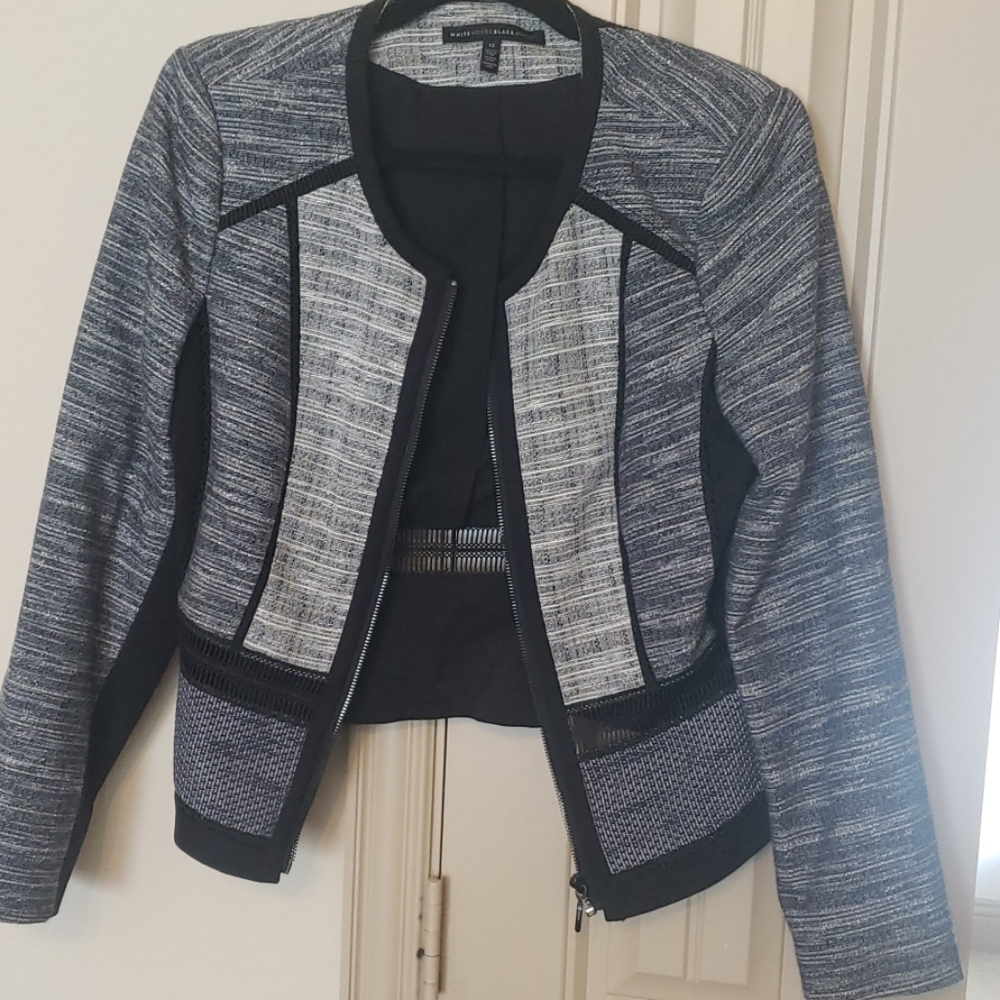 Navy and black Blazer